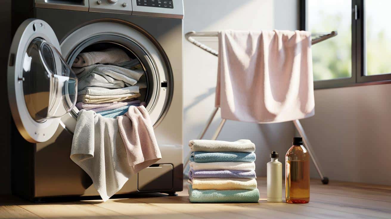 Większość ludzi robi to źle podczas prania ręczników
