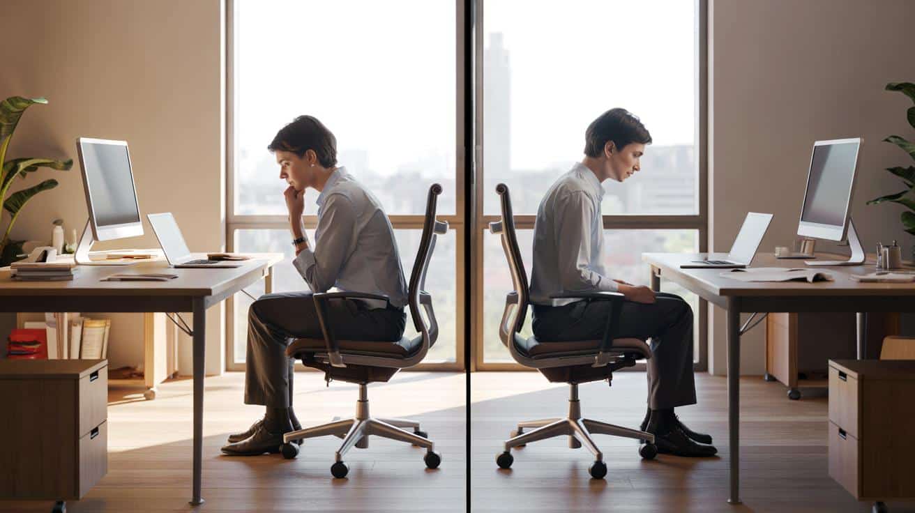 Ten jeden szczegół w twoim sposobie siedzenia może wpływać na kręgosłup