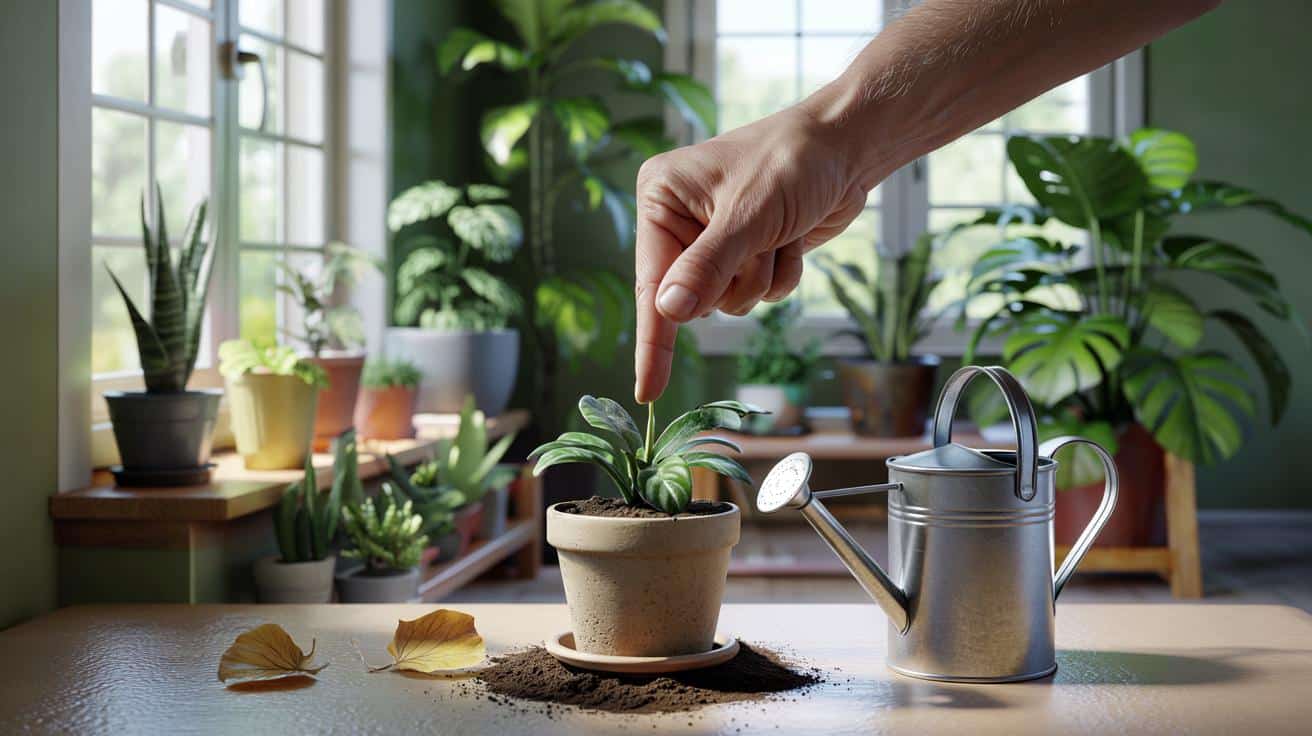 Jeśli twoje rośliny doniczkowe tracą liście, spróbuj tej zmiany w podlewaniu