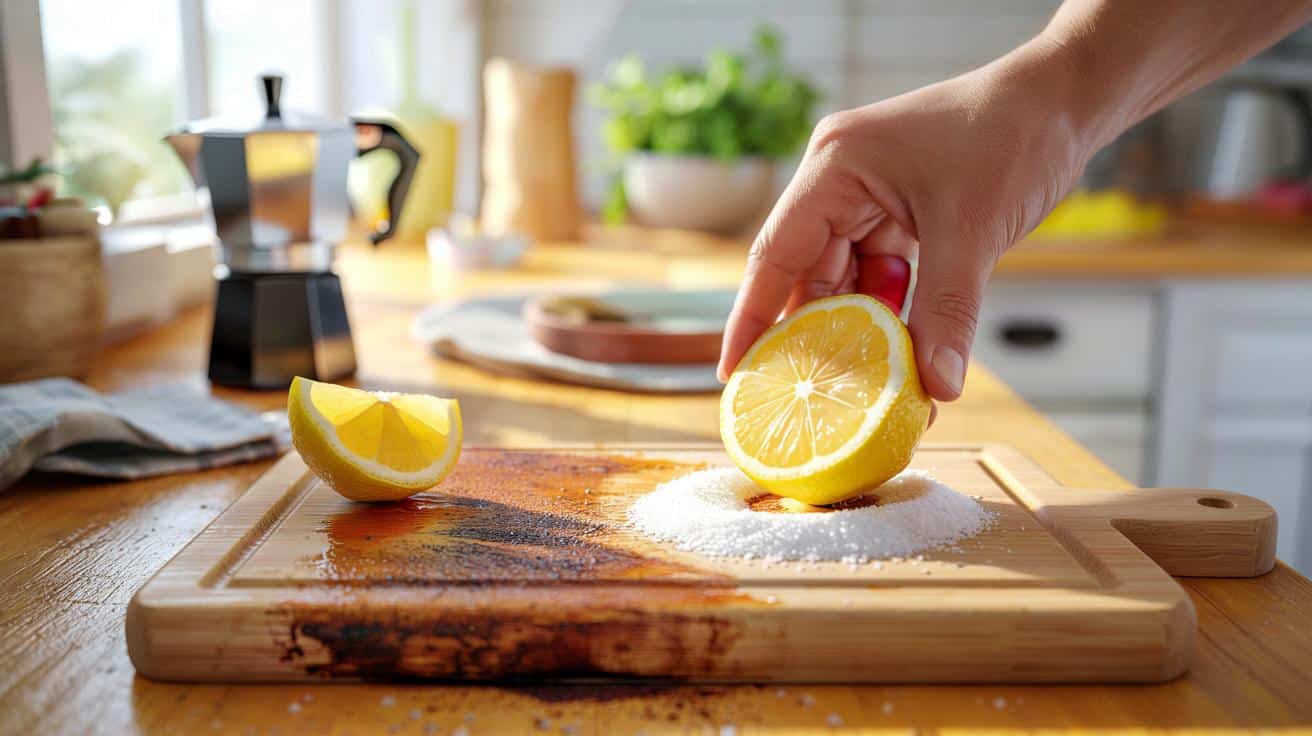 Ten trik z cytryną pomaga przywrócić świeżość drewnianym deskom kuchennym