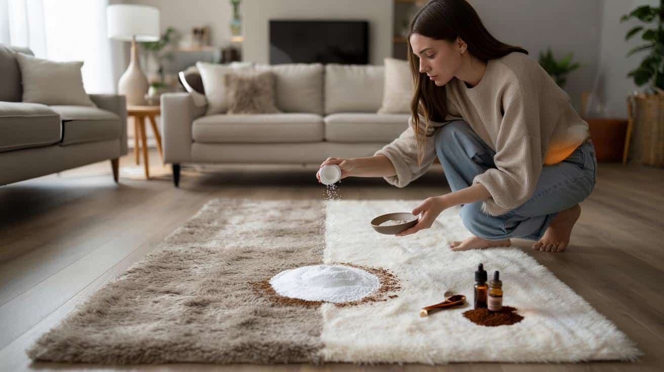 Ten domowy sposób na odświeżenie dywanu działa w kilka minut