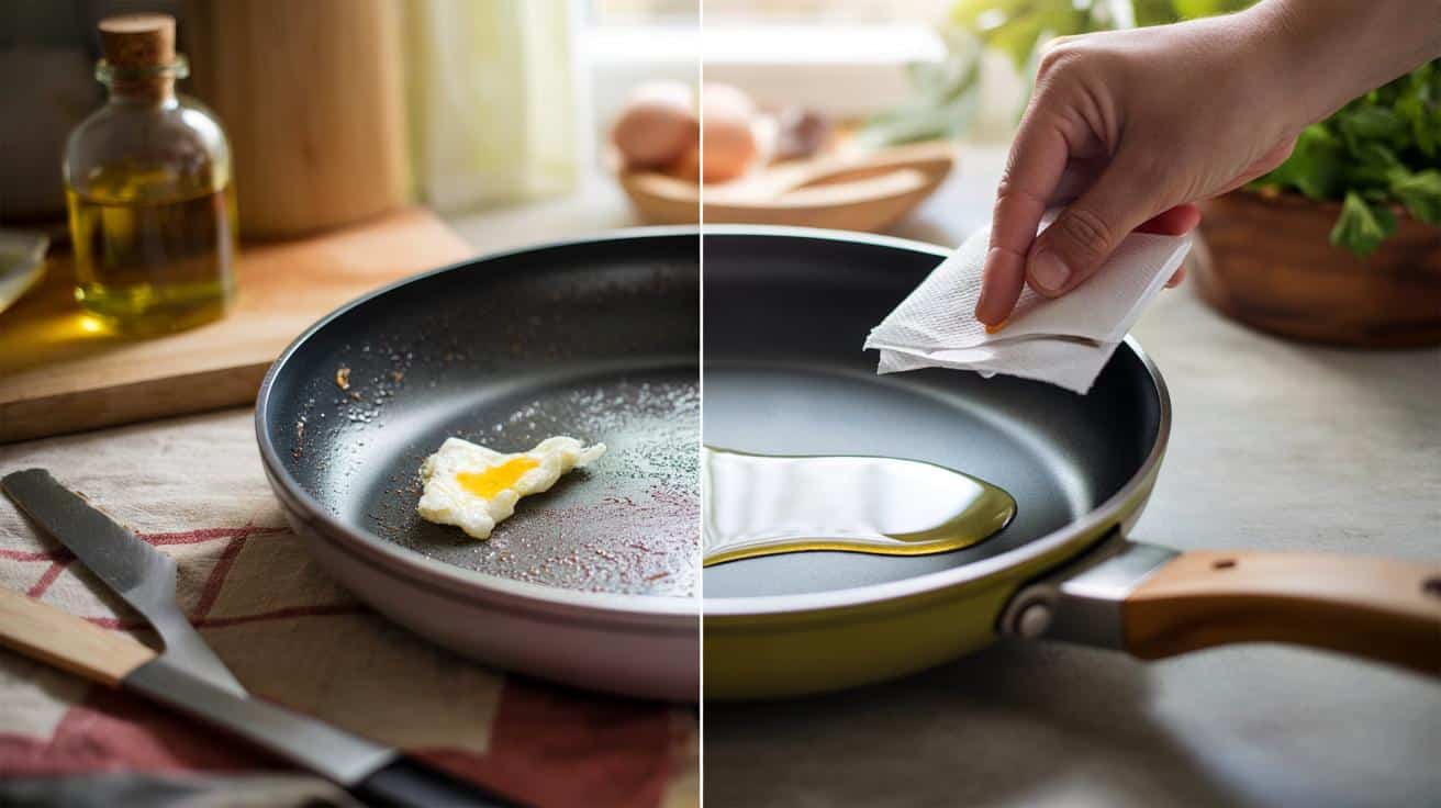 Ten domowy trik sprawia, że patelnia pozostaje nieprzywierająca dłużej