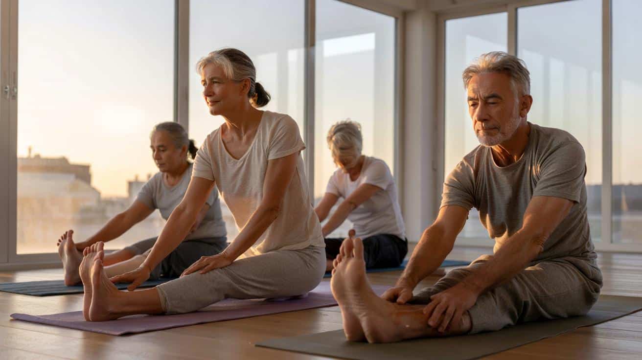 Dlaczego coraz więcej osób po 50. roku życia zaczyna ćwiczyć rozciąganie rano