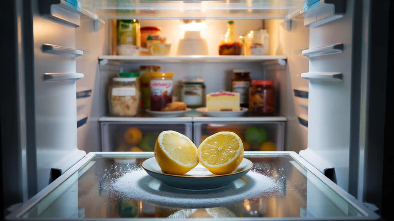 Ten trik z cytryną pomaga usunąć zapach z lodówki