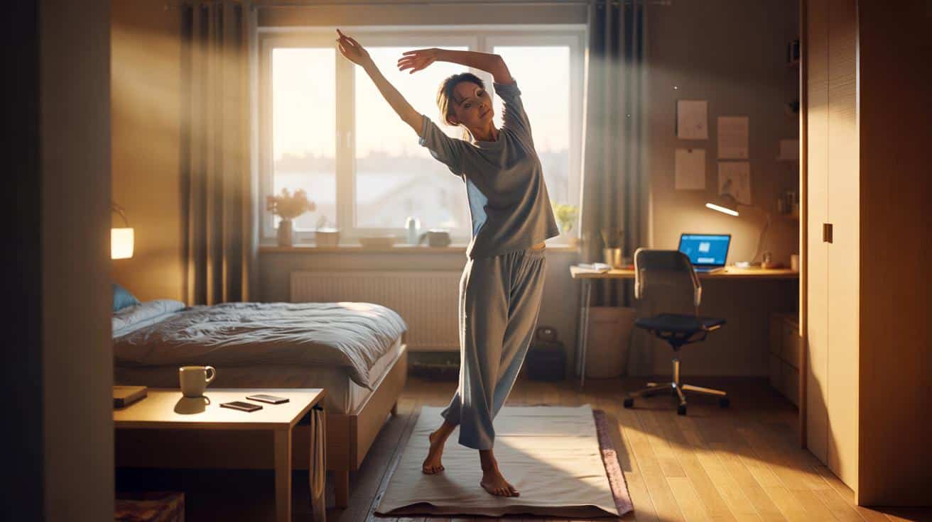 Dlaczego coraz więcej osób zaczyna dzień od lekkiej gimnastyki