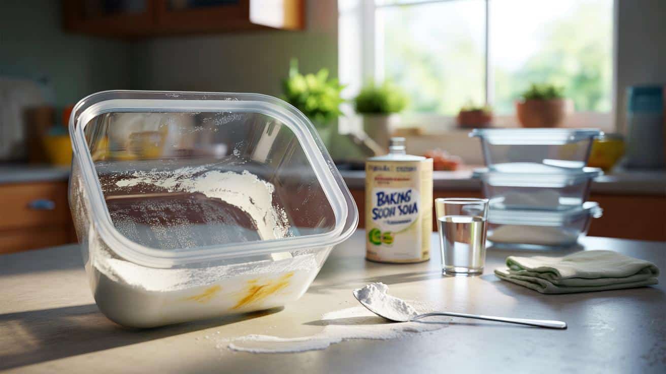 Ten prosty sposób pomaga usunąć zapach z plastikowych pojemników na żywność