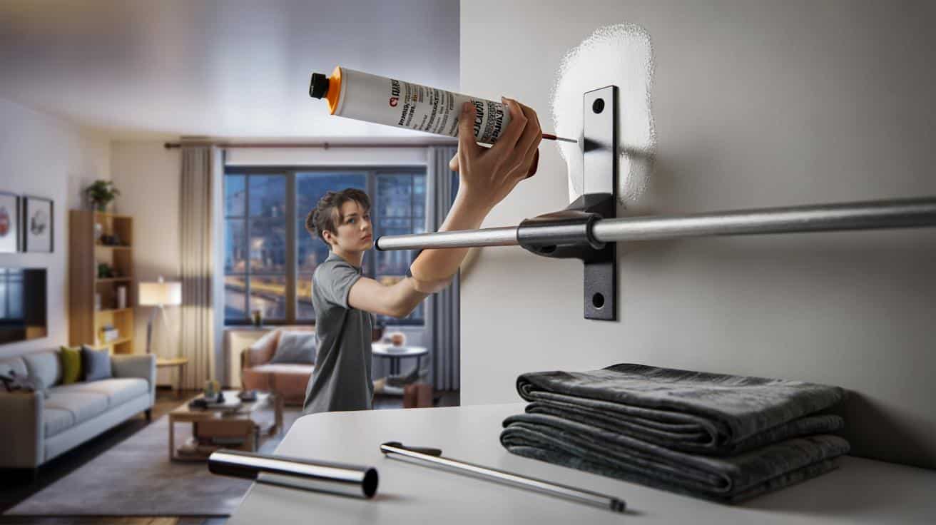 Jak zamontować karnisz bez wiercenia w ścianie — metoda, która wytrzymuje 10 kg