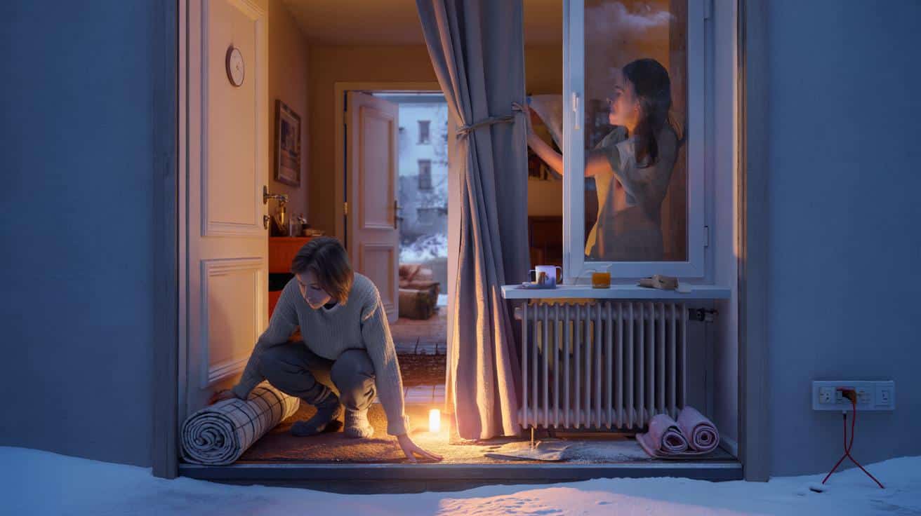 Jak zaoszczędzić na ogrzewaniu zimą bez inwestycji — 8 trików na uszczelnienie mieszkania