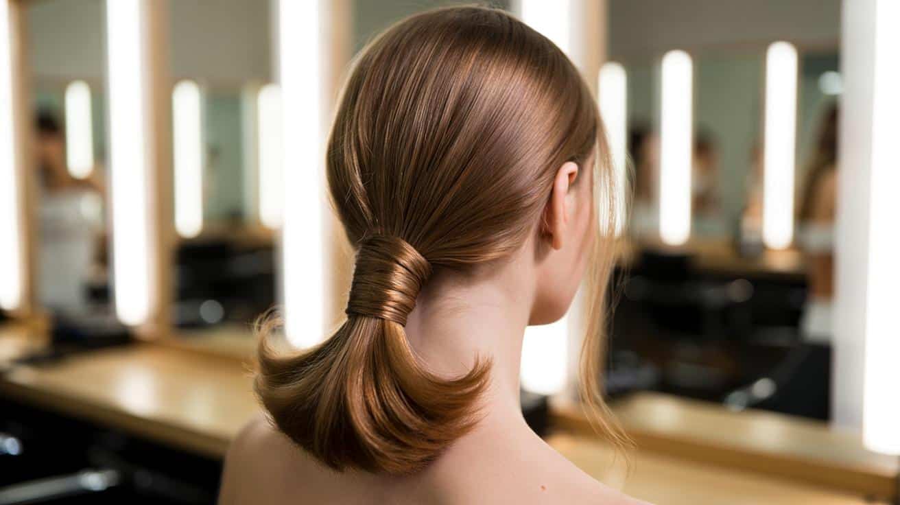 Jak zrobić idealny kucyk bez gumki widocznej z zewnątrz — technika stylistów