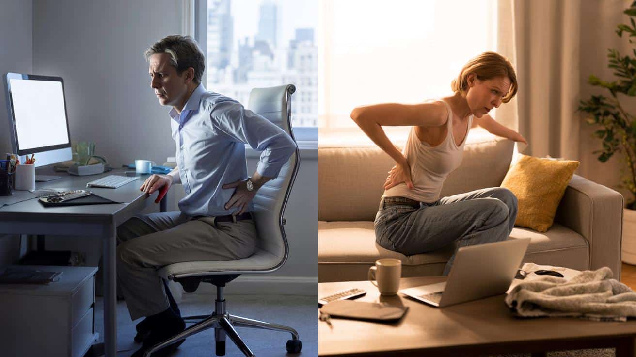 Dlaczego twój kręgosłup boli bardziej w weekendy niż w tygodniu i paradoks siedzenia który niszczy plecy wolniej