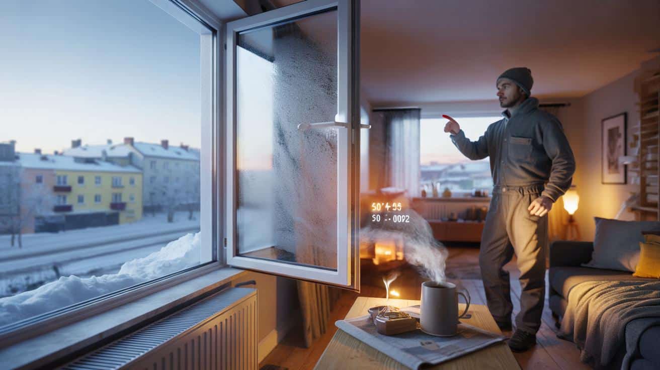 Specjalista od wentylacji tłumaczy, dlaczego zimą lepiej otworzyć okno na 5 minut niż trzymać je uchylone przez cały dzień