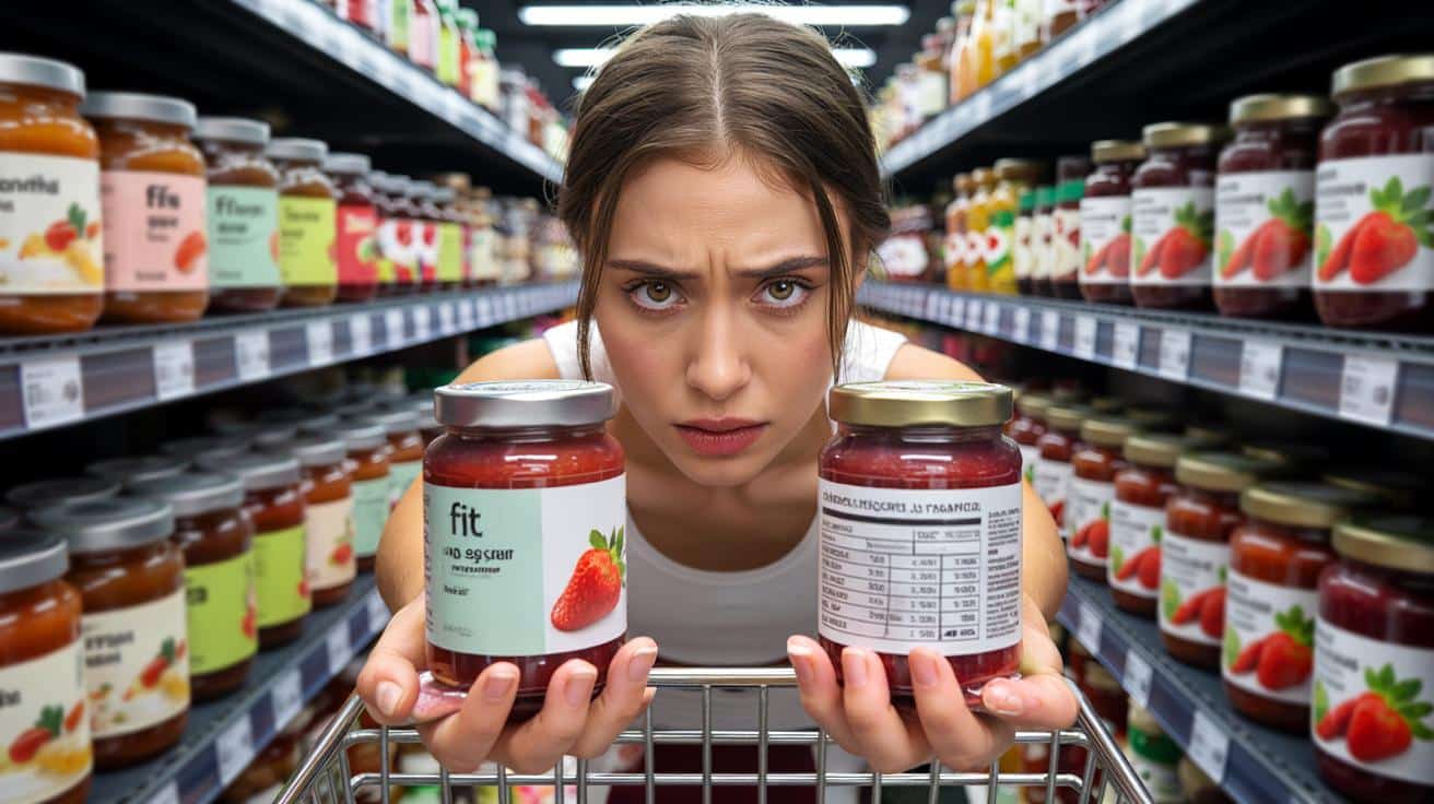 Były pracownik polskiej firmy produkującej dżemy wyjaśnia dlaczego dżem oznaczony jako bez cukru zawiera więcej kalorii od zwykłego dżemu i jak czytać deklarację wartości odżywczej żeby nie dać się oszukać