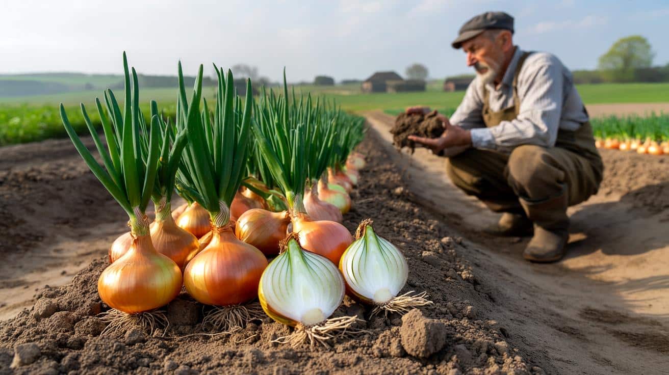Ogrodnicy z Kujaw zdradzają, jak przygotować grządkę pod cebulę, by była słodka i delikatna, a nie ostra, i dlaczego klucz tkwi w składzie gleby, a nie w odmianie