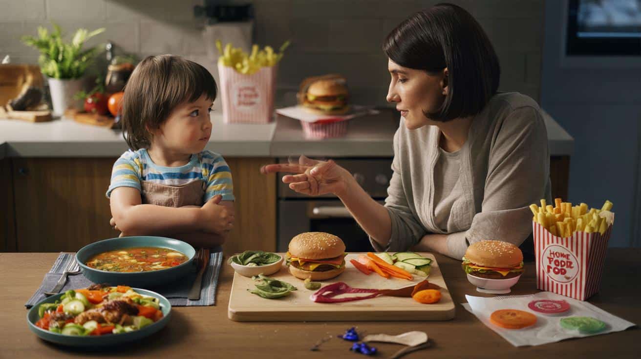 Dlaczego twoje dzieci jedzą tylko fast food i technika psychologiczna która zmienia nawyki żywieniowe w 2 tygodnie