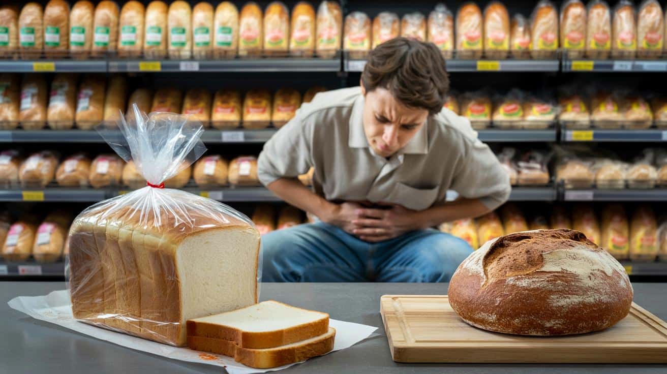 Ten składnik dodawany do polskiego chleba ze sklepu powoduje wzdęcia u co drugiego Polaka i nikt o tym nie wie