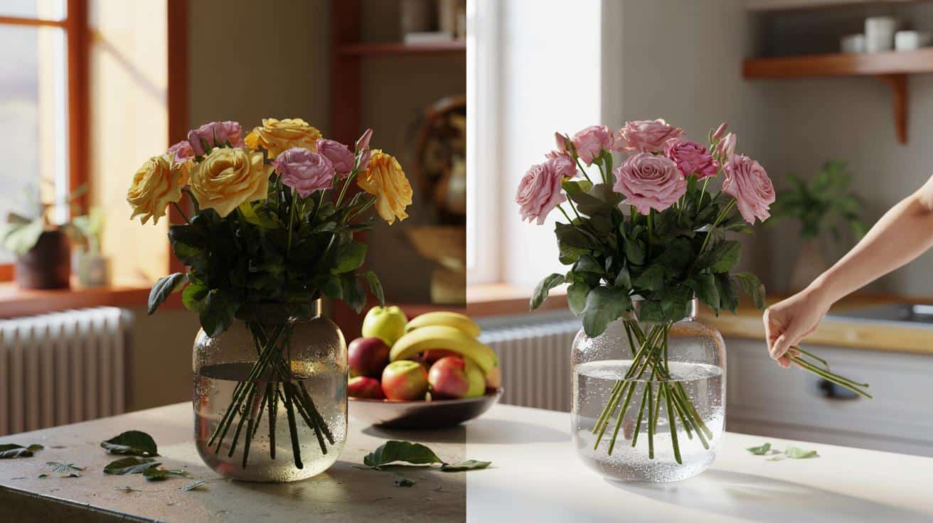 Dlaczego twoje kwiaty cięte więdną po jednym dniu i florystyczny sekret który sprawia że stoją dwa tygodnie