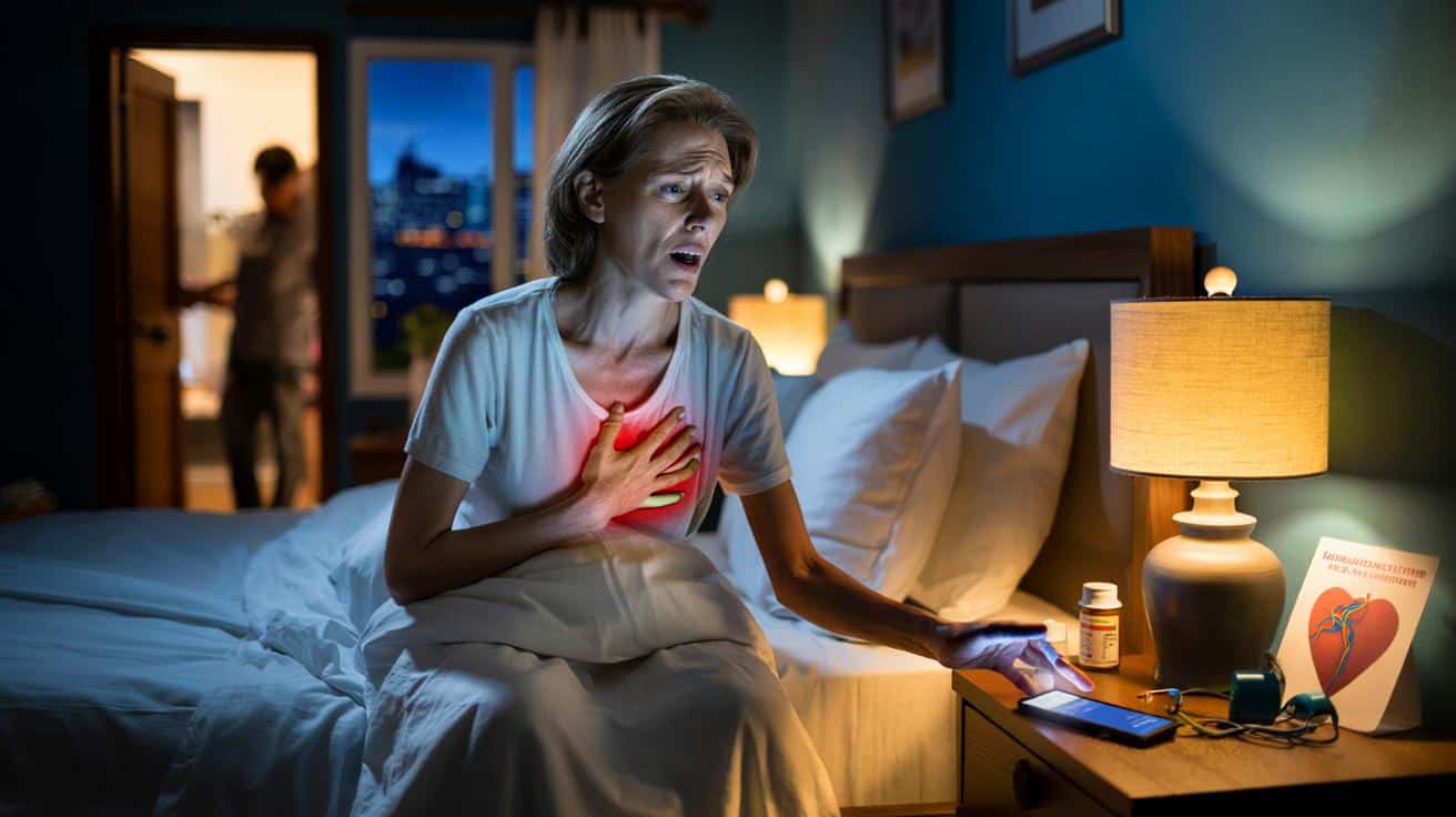 Kardiolog zdradza: te objawy które czujesz w nocy są pierwszymi sygnałami problemów z sercem przed zawałem