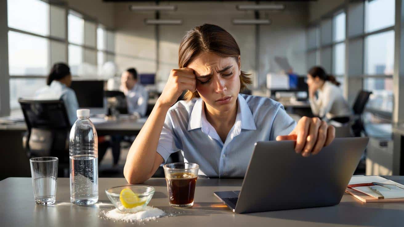 8 oznak, że twój organizm jest odwodniony, choć cały czas pijesz wodę
