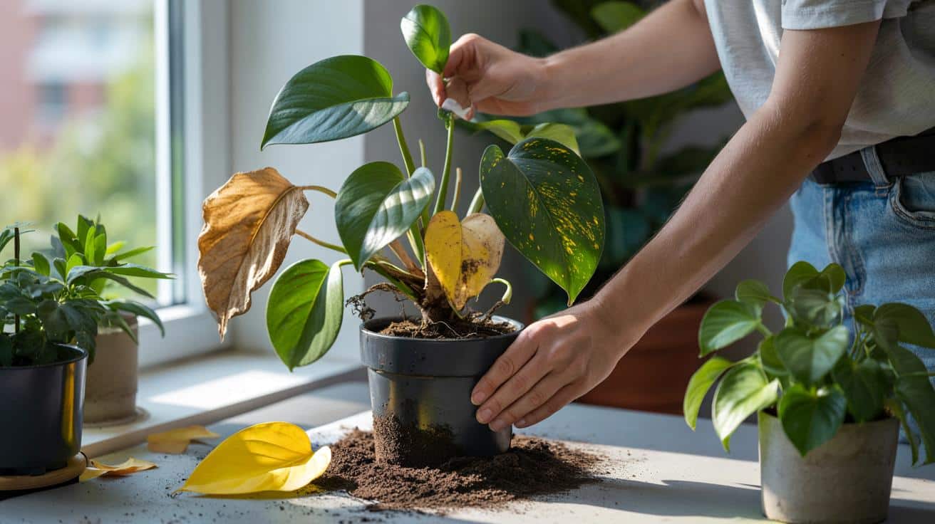 Jak uratować roślinę, która żółknie i traci liście — diagnoza po kolorze i kształcie problemu