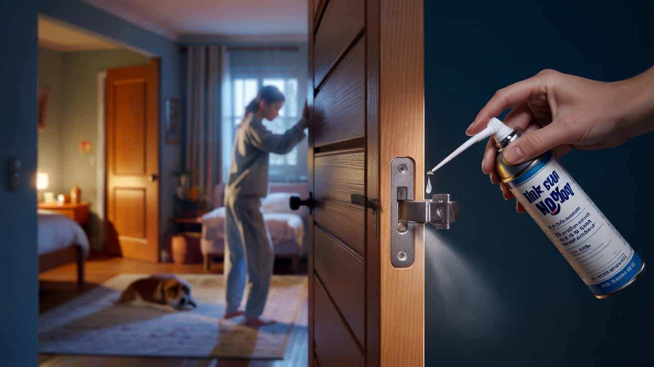 Dlaczego twoje drzwi skrzypią i jak je naprawić w 5 sekund bez zdejmowania z zawiasów