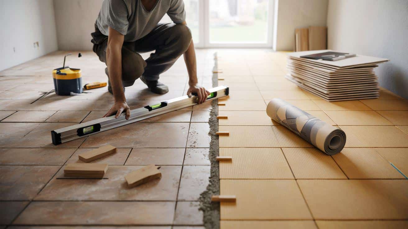 Jak samodzielnie wyrównać nierówną podłogę pod panele bez wylewki i bez kosztownego remontu krok po kroku