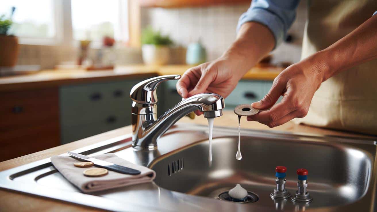 Jak naprawić cieknący kran w 15 minut bez hydraulika i bez specjalnych narzędzi