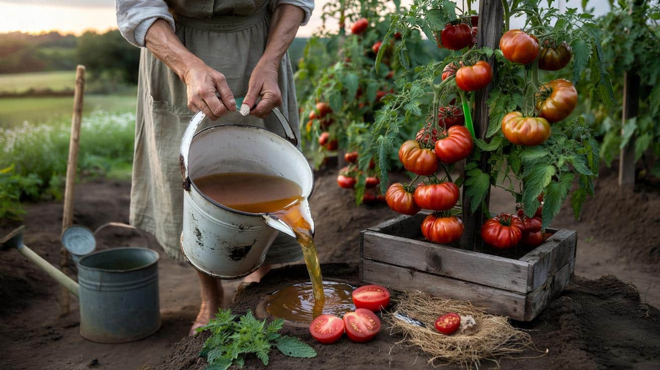 Jak nawozić pomidory tak, żeby były słodkie i mięsiste — przepis babci, który wyprzedza chemię