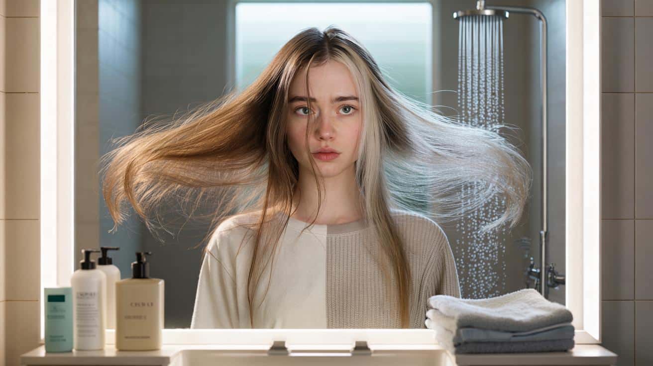 Dlaczego twoje włosy są elektryzujące mimo odżywki i błąd w spłukiwaniu włosów którego nie znasz a niszczysz je