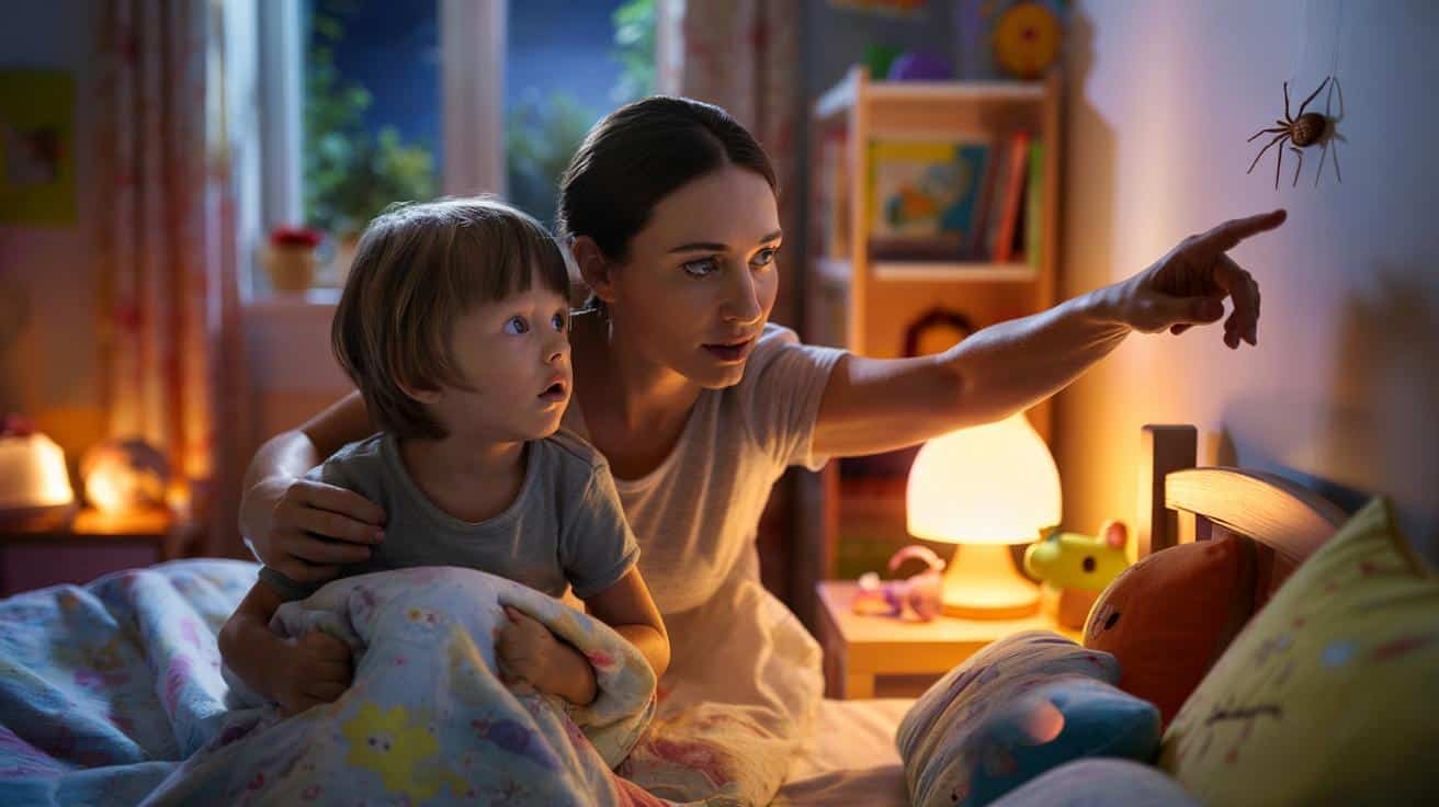 Dlaczego twoje dzieci boją się pająków i psycholog wyjaśnia skąd bierze się ta fobia i jak ją przezwyciężyć razem