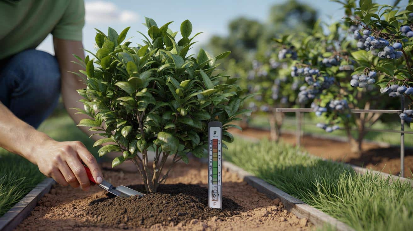 Dlaczego twoje krzewy borówki nie owocują mimo zdrowego wyglądu i błąd w pH gleby który blokuje owocowanie