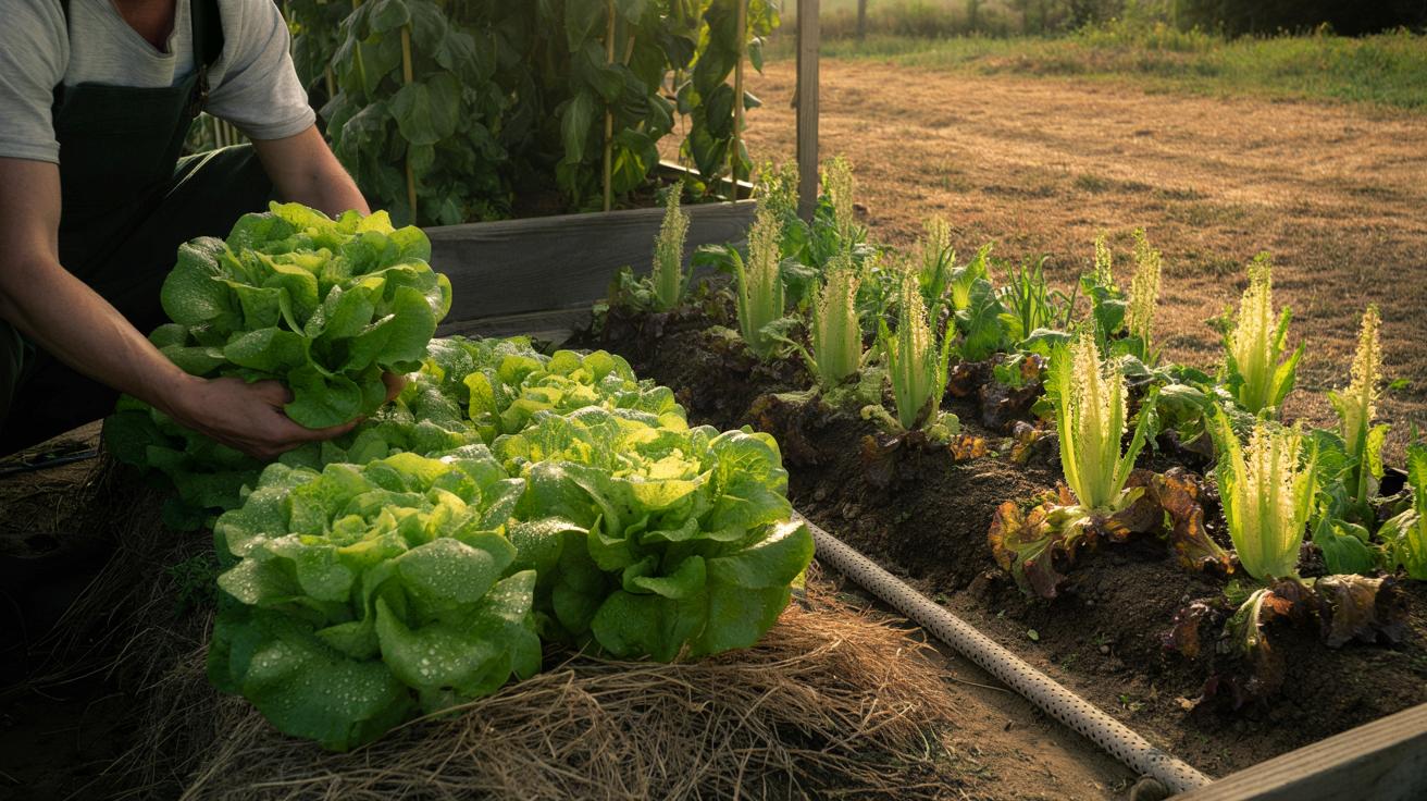Dlaczego twoja sałata w ogrodzie jest gorzka latem i technika uprawy która sprawia że zostaje słodka przez całe lato