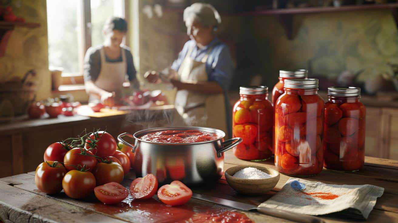 Ta technika konserwacji pomidorów bez cukru i bez octu stosowana przez włoskie gospodynie zachowuje ich smak latami
