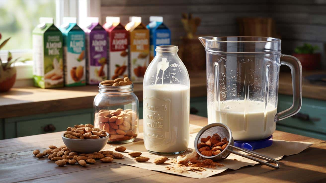 Dlaczego twoje mleko migdałowe kupowane w sklepie ma tylko 2 procent migdałów i jak zrobić prawdziwe w domu