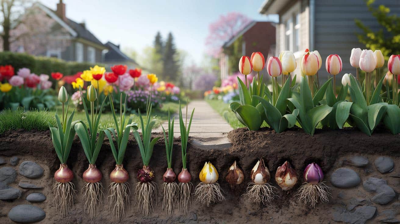 Dlaczego twoje cebulki tulipanów nie kwitną wiosną mimo posadzenia jesienią i błąd w głębokości sadzenia