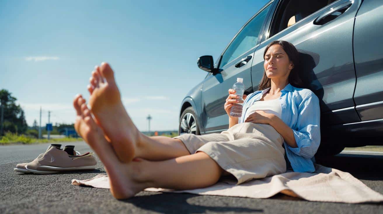 Ten domowy sposób na opuchnięte kostki po długim siedzeniu w samochodzie działa po 10 minutach bez leków