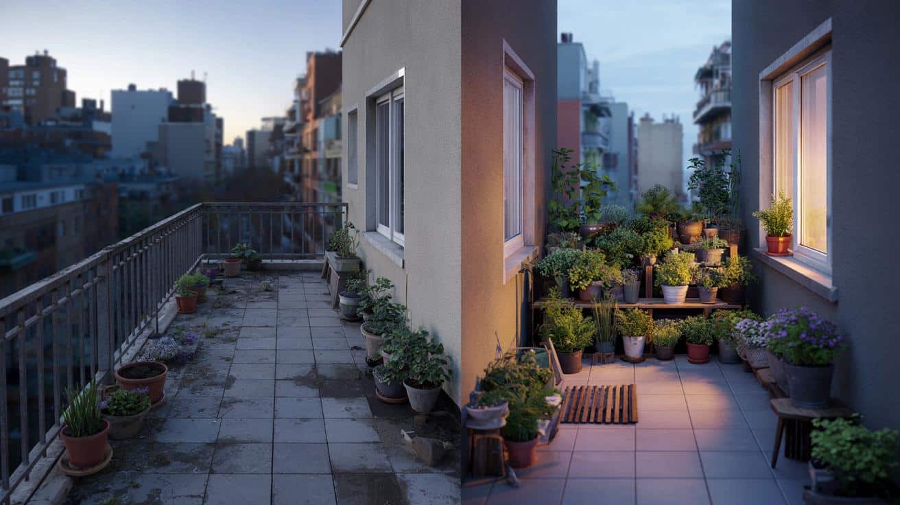 Dlaczego twój balkon traci ciepło przez noc i jedna zmiana w ustawieniu roślin która zatrzymuje temperaturę dłużej