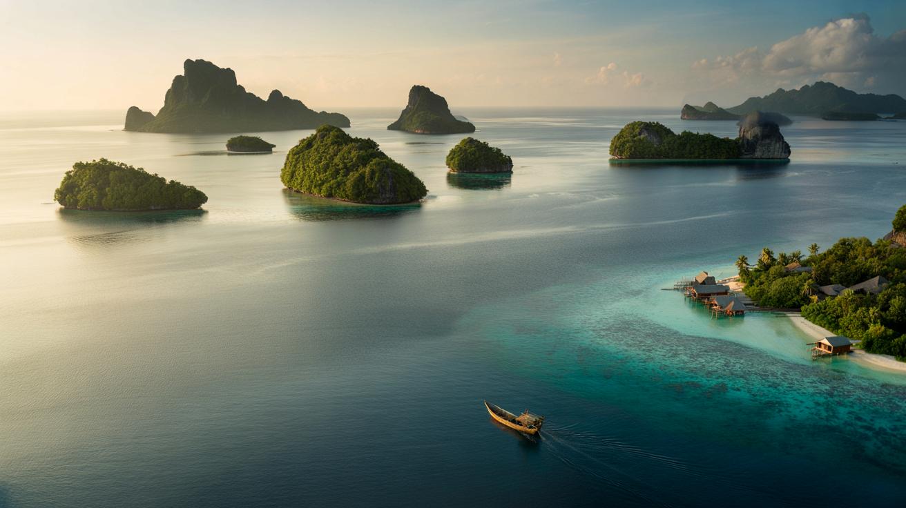 250 rajskich wysp w Azji i wciąż pustki. Gdzie jest to miejsce?