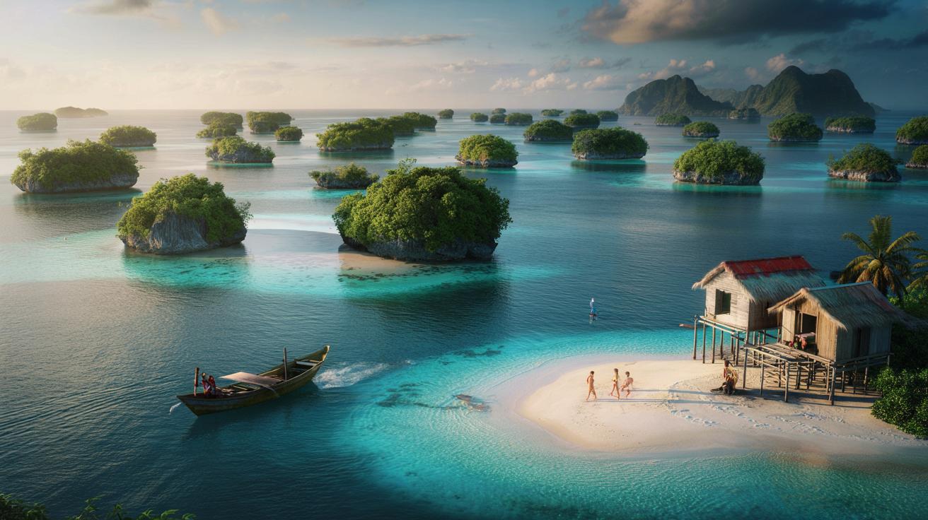 250 rajskich wysp w Azji i wciąż pusto. Czemu nikt tu nie lata?