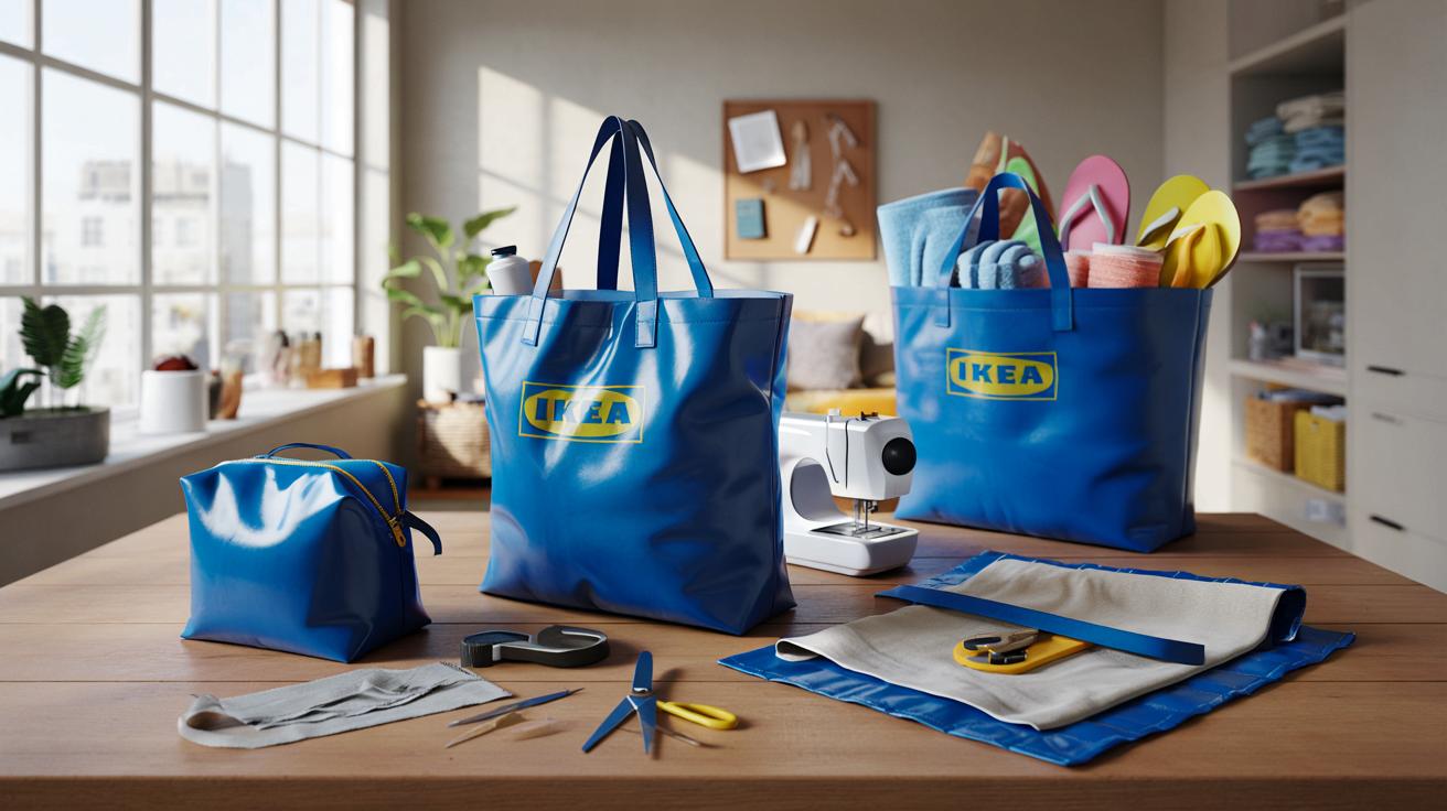 3 genialne patenty na przeróbkę niebieskiej torby IKEA w 2026 roku