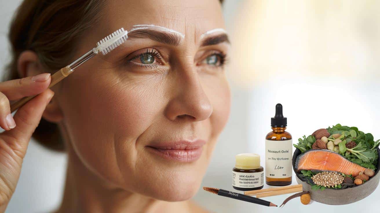 3 proste triki na brwi po 50., które odmładzają całą twarz