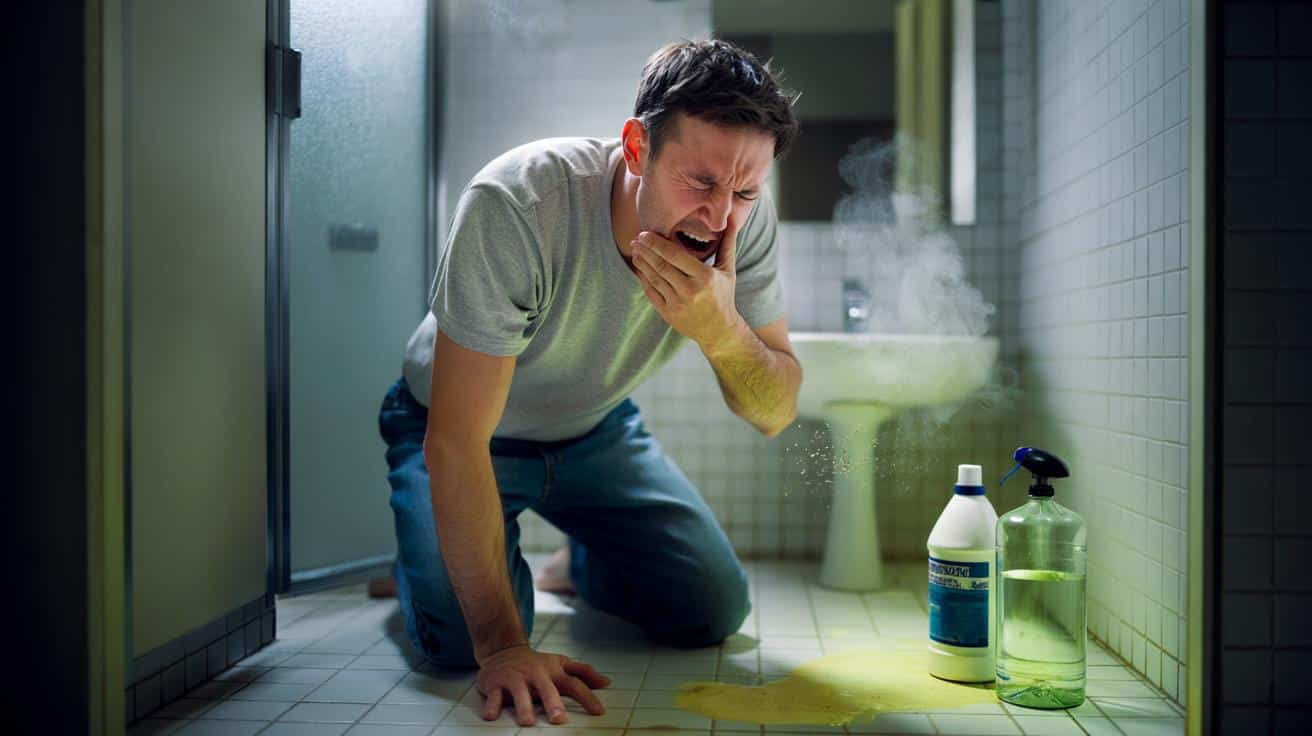 35-latek chciał wyszorować łazienkę. Skończył w szpitalu po trującym „domowym miksie”