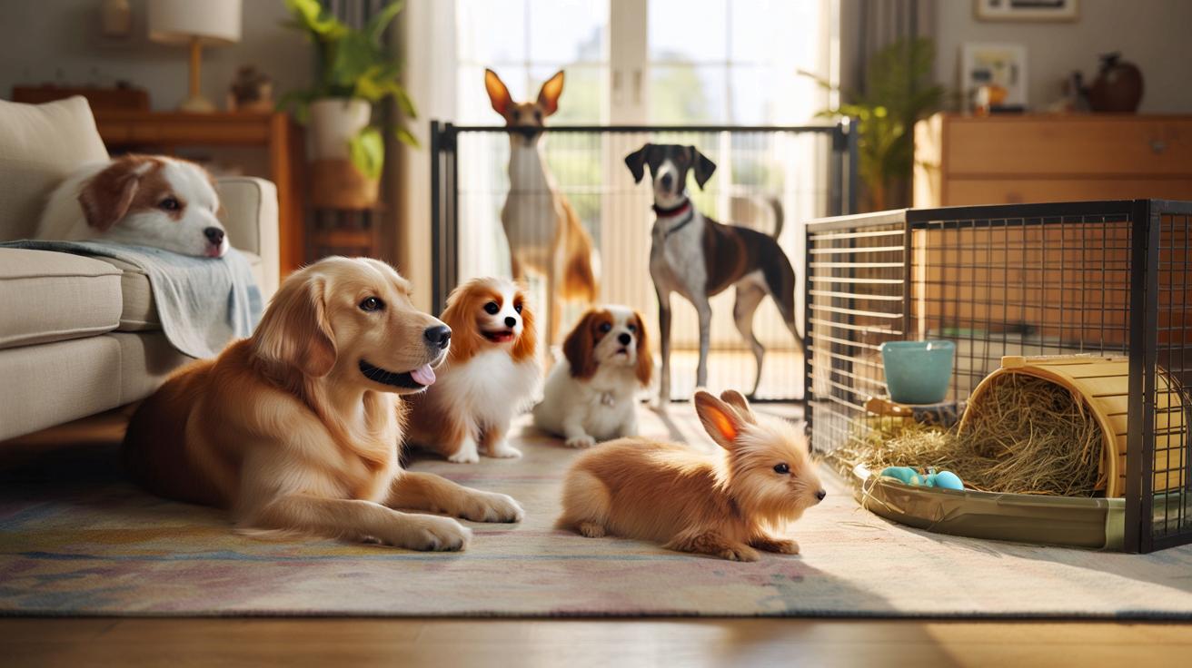 4 rasy psów, które dogadają się z królikiem (i 3 lepiej omijać)