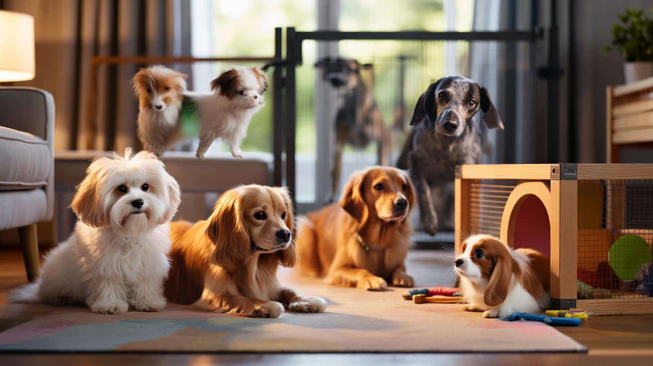 4 rasy psów, które mogą mieszkać z królikiem (i 3 ryzykowne)