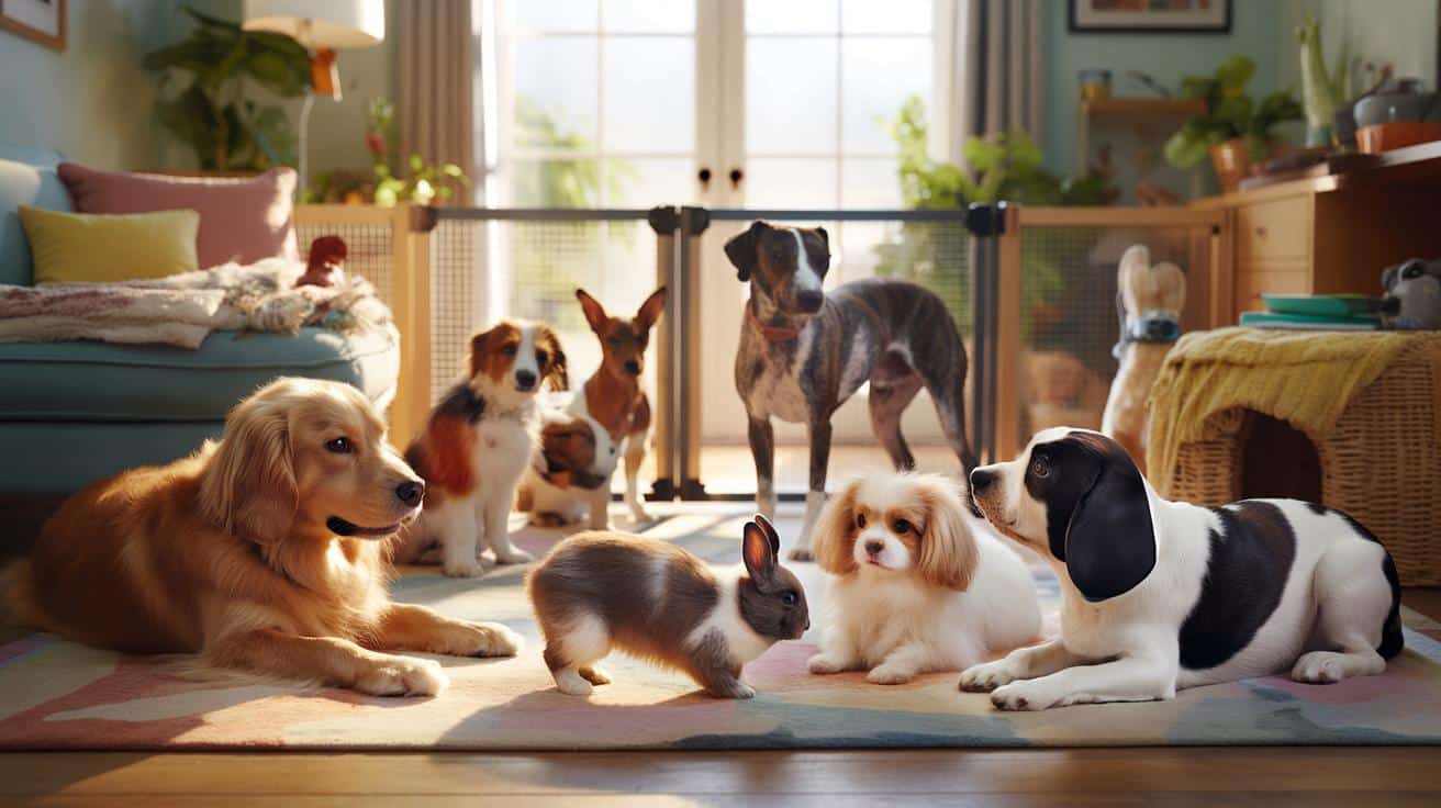 4 rasy psów, które mogą mieszkać z królikiem (i 3, z którymi lepiej nie ryzykować)