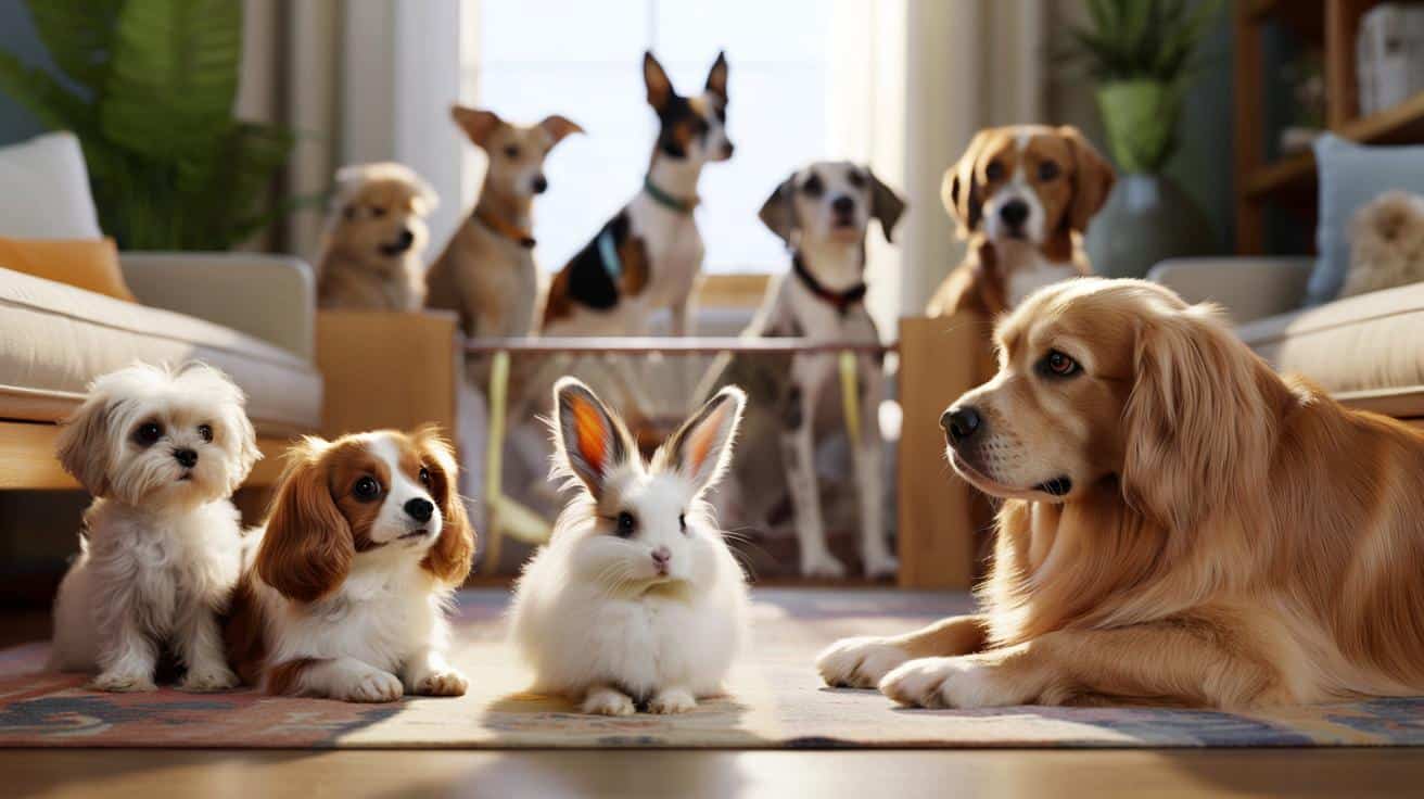 4 rasy psów, które najlepiej dogadują się z królikiem (i 3 ryzykowne)