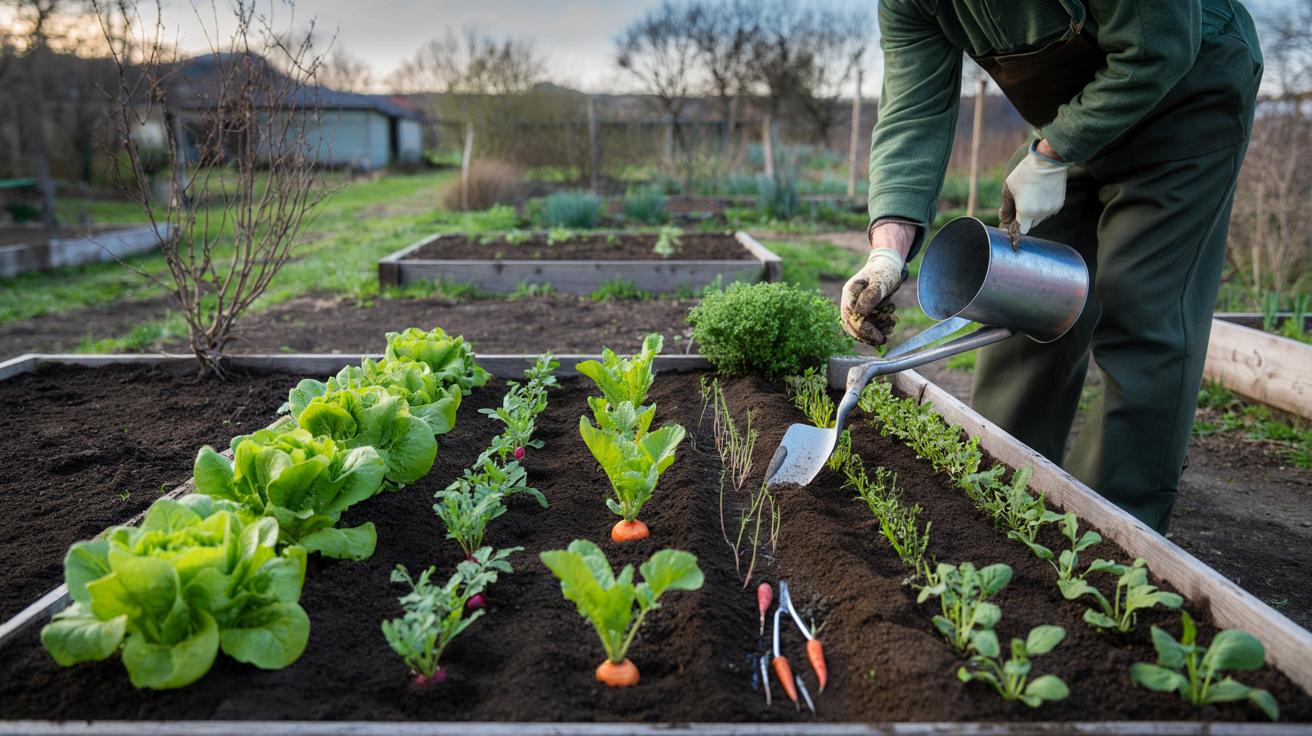 4 warzywa do siania w marcu, które dają plon w 30 dni