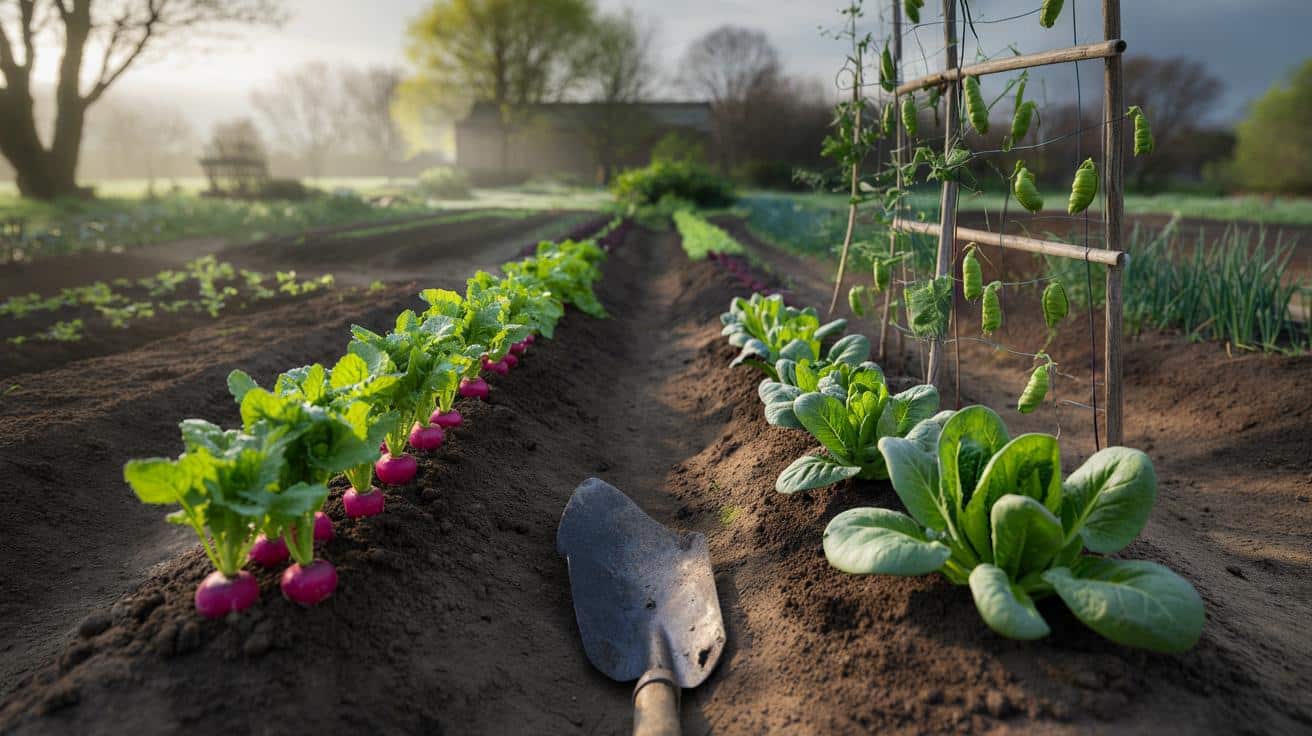 4 warzywa do wysiania w marcu, które dają plon w niecały miesiąc