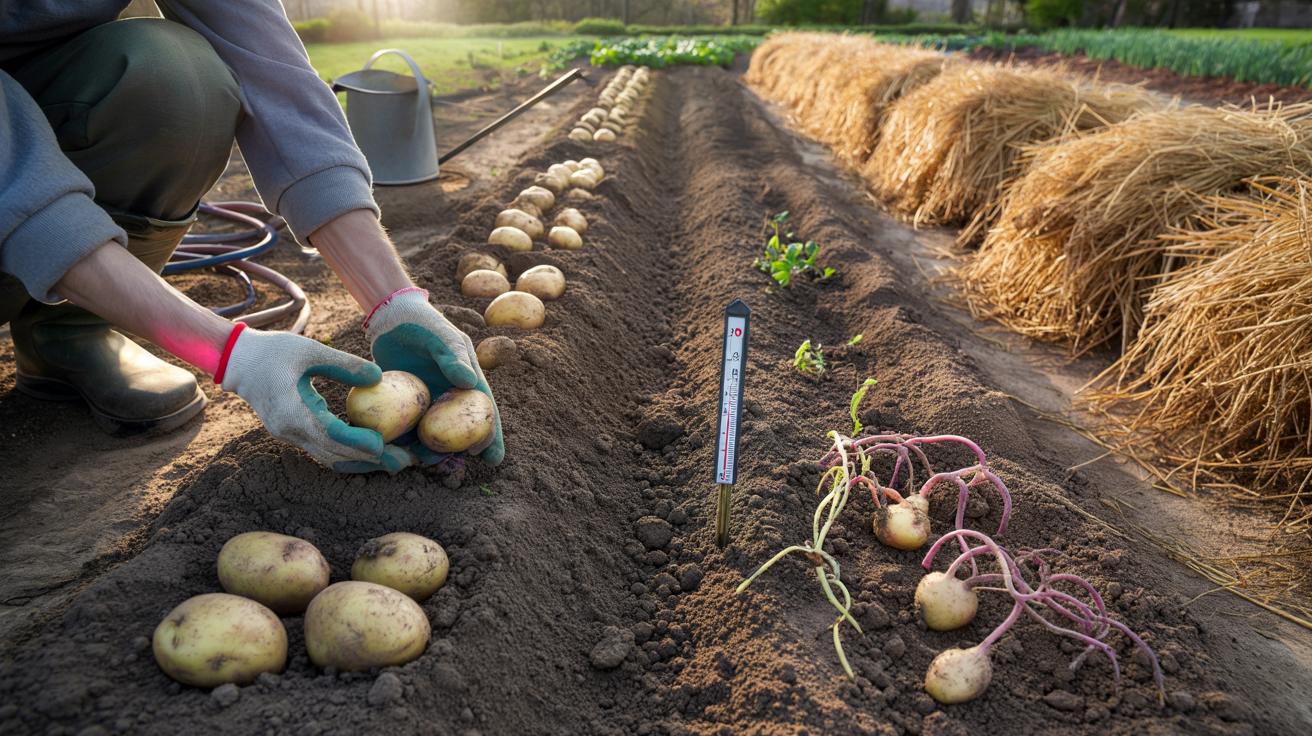 5 błędów przy sadzeniu ziemniaków w kwietniu. Ten jeden zabija zbiory