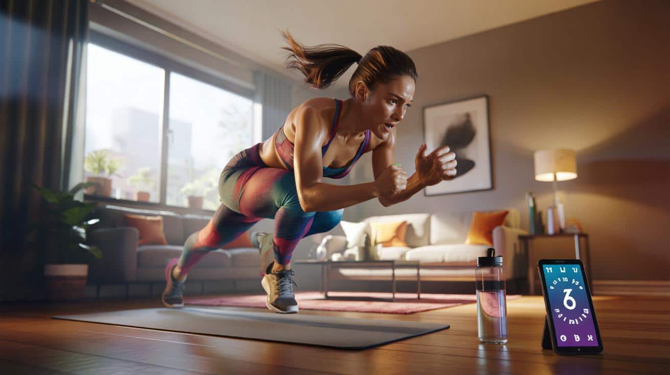 6-minutowe cardio w domu: prosty minitrening, który naprawdę męczy