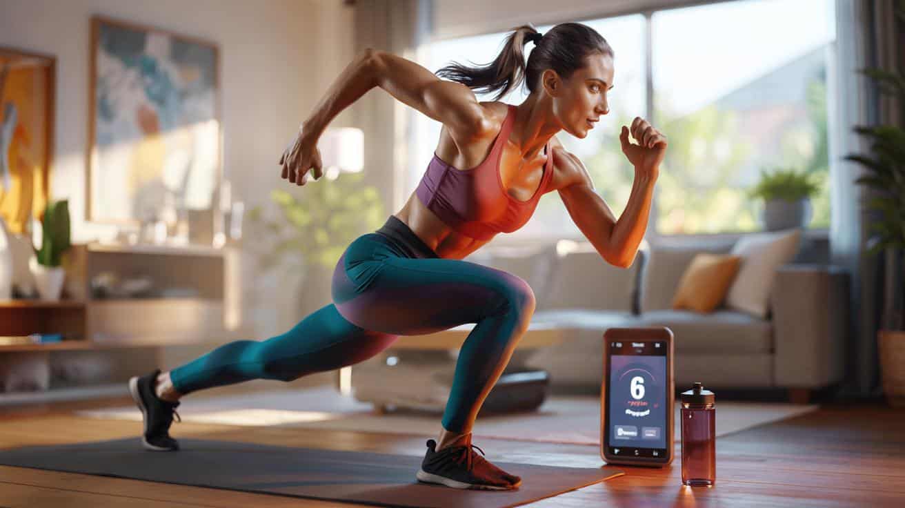 6-minutowy cardio challenge w domu: szybki trening, wielkie efekty